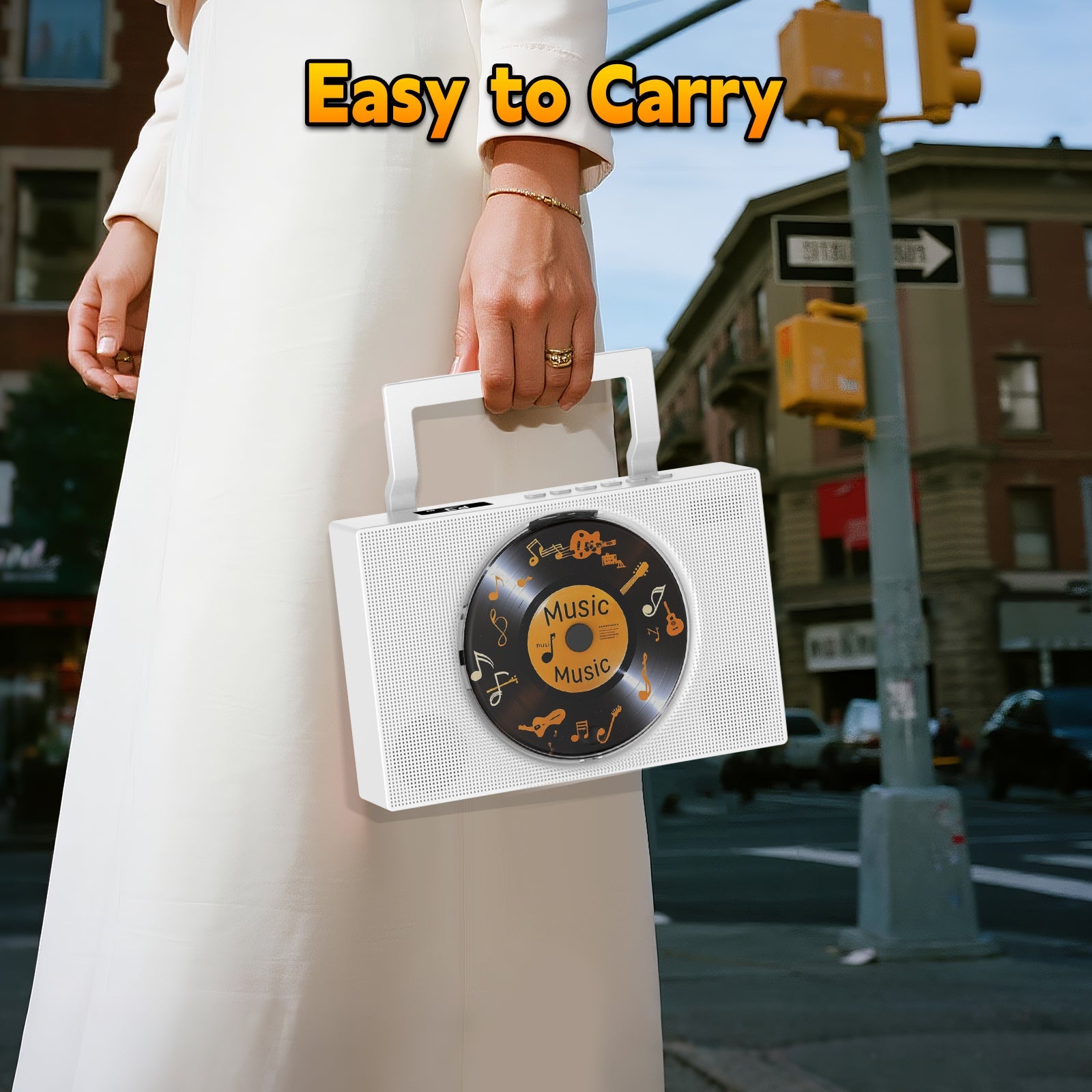 Gueray Portable CD Player for Home – Bluetooth | Hi - Fi Stereo | FM Radio - GuerayGueray Portable CD Player for Home – Bluetooth | Hi - Fi Stereo | FM Radio