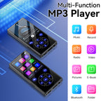Gueray Bluetooth MP3 Player, Lossless Sound Quality, FM Radio & Video Playback Support（P3）