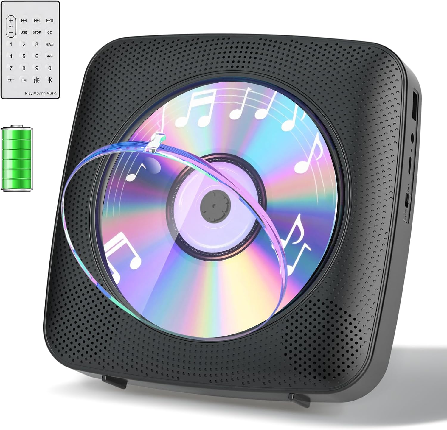 Gueray CD Player Portable with Bluetooth Wall Mountable
