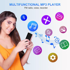 MP3 Players Bluetooth Support FM Radio Recorders TF Card (P5)