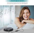 Gueray Portable CD Player HiFi Classic Personal CD Discman with Headphone