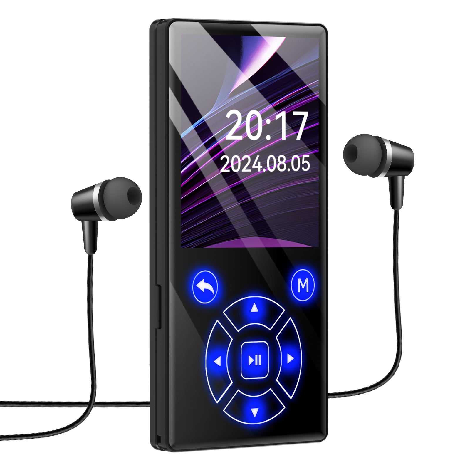 Gueray Bluetooth MP3 Player, Lossless Sound Quality, FM Radio & Video Playback Support（P3）