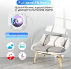 Gueray CD LCD Display Wall Mounted Built-in HiFi Speaker Bluetooth Player