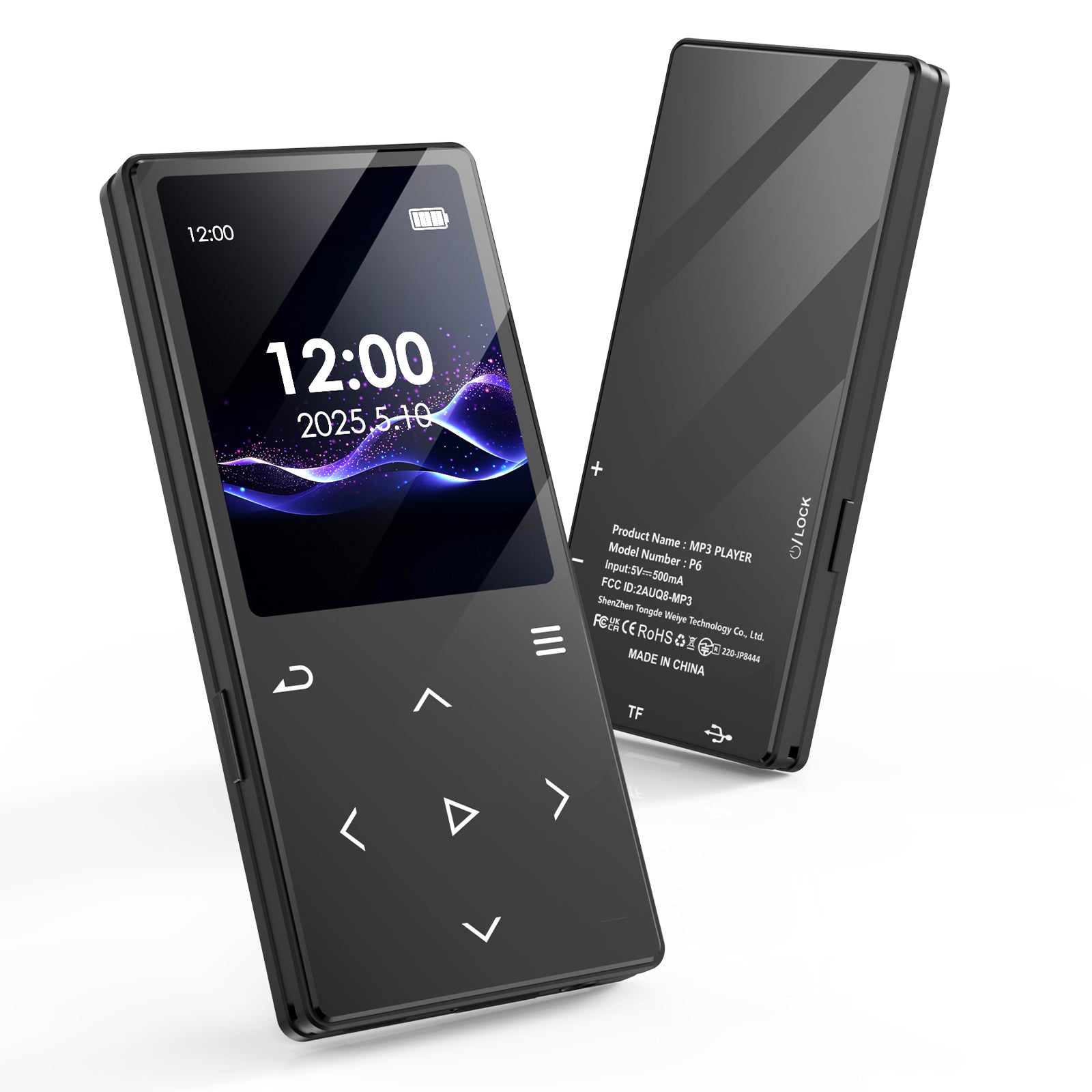 MP3 Players Bluetooth Support FM Radio Recorders TF Card (P5)