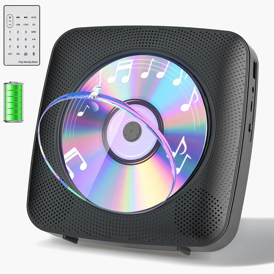 Gueray CD Player Portable with Bluetooth Wall Mountable
