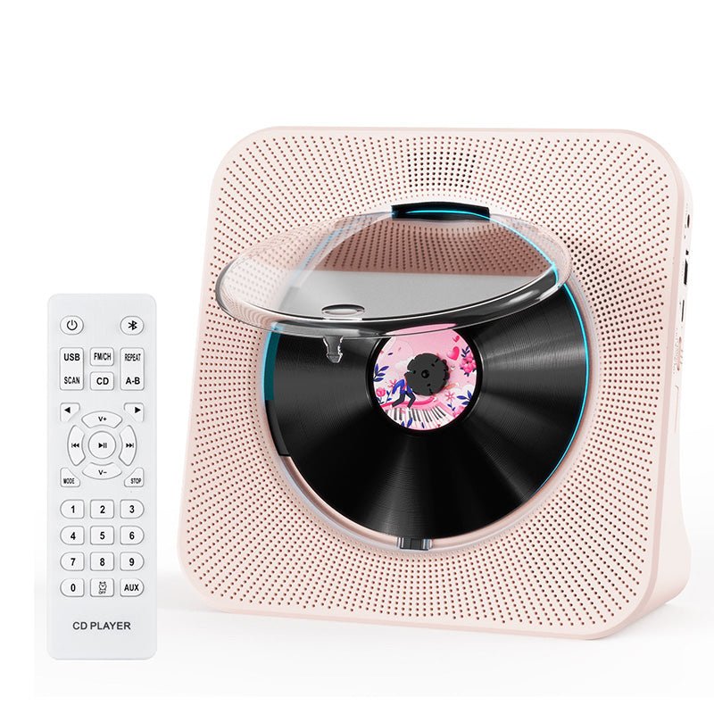 Gueray CD Player Portable Bluetooth Desktop Black & White - GuerayGueray CD Player Portable Bluetooth Desktop Black & White